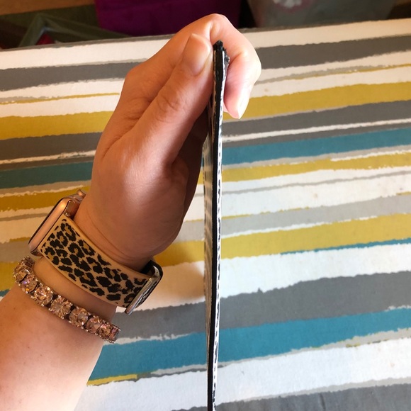 Furla Polka Dot Leather Zip Pouch EUC - Picture 11 of 12